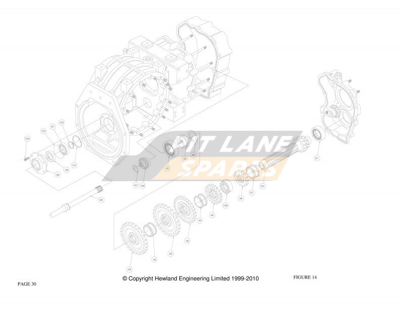 LAYSHAFT ASSY Diagram